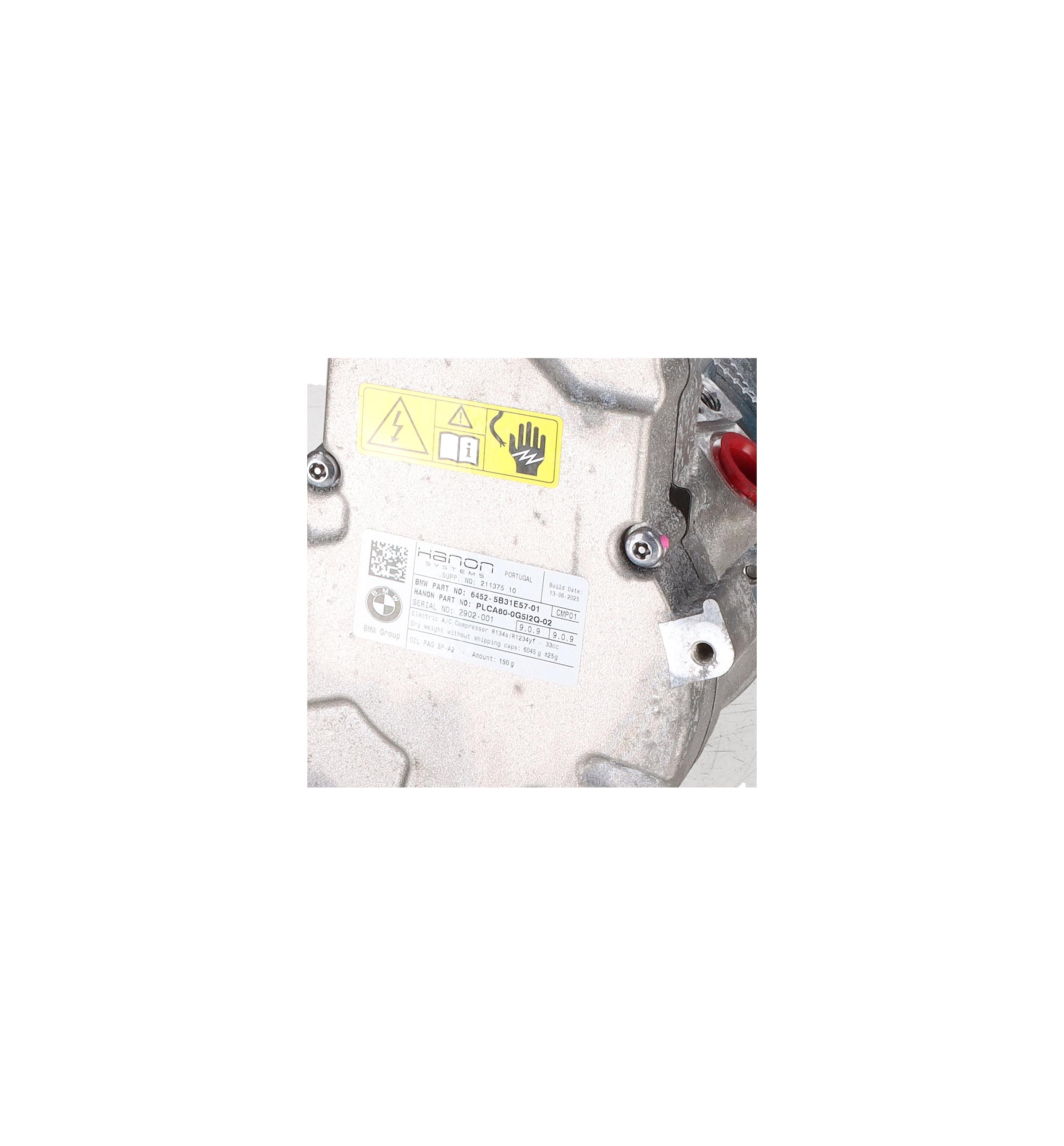 Air conditioning compressor BMW X1 (U11) xDrive 25e Plug-in-Hybrid  180 kW  245 PS (07.2022-> )