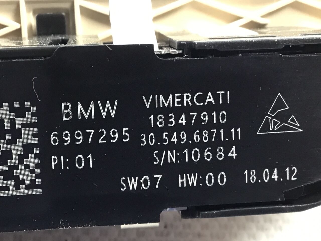 Schalter BMW 7er (G11, G12) 730Li  190 kW  258 PS (11.2015-02.2019)