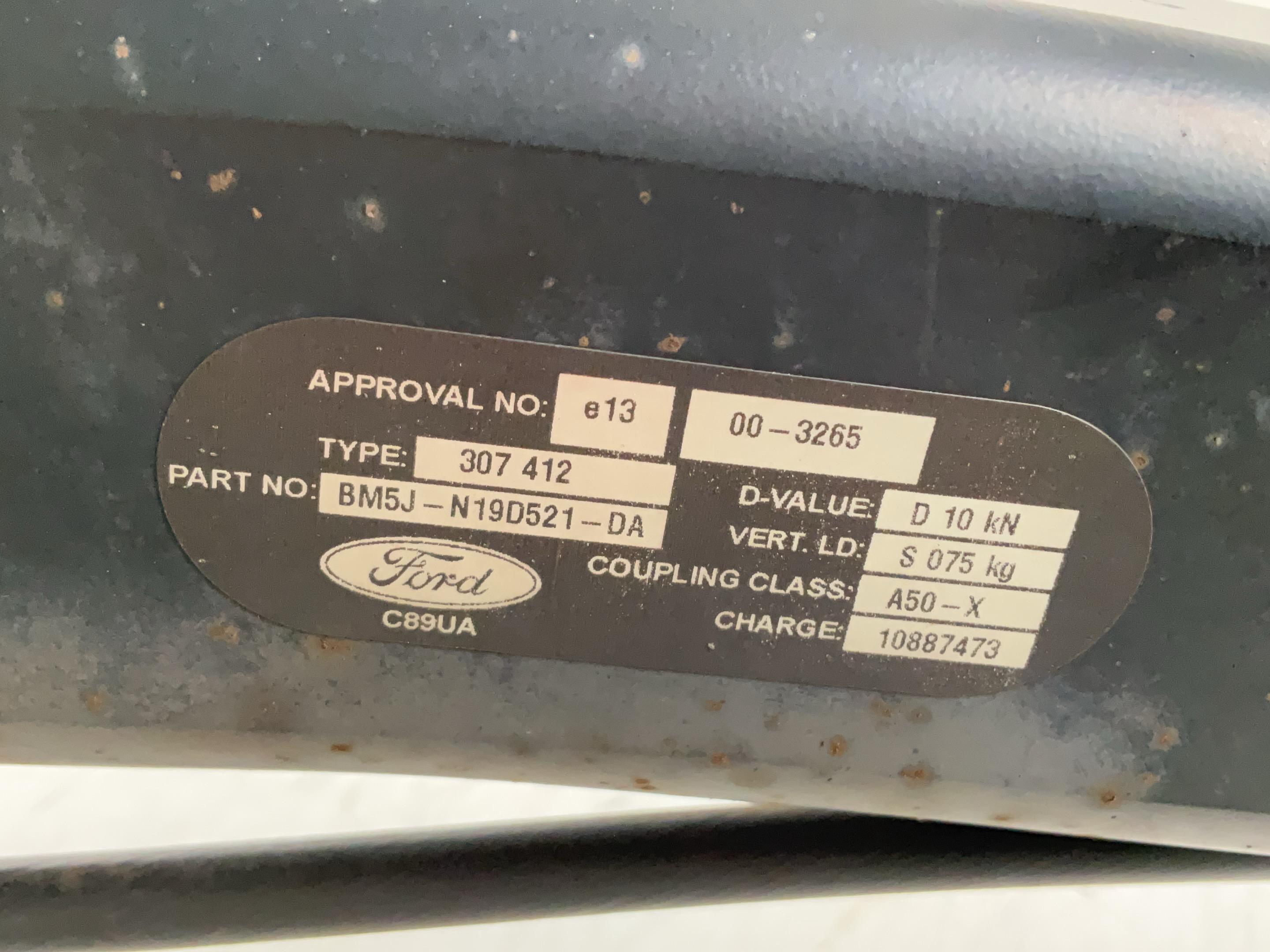 Cuplaj remorcă FORD Focus III Turnier (DYB) 1.0 EcoBoost  74 kW  101 PS (02.2012-> )