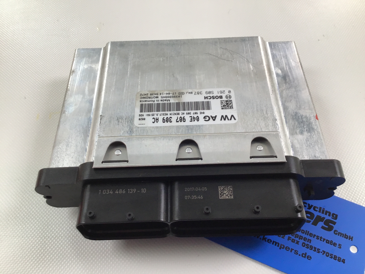 Steuergerät Motor AUDI A1 (8X) 1.4 TFSI  92 kW  125 PS (11.2014-10.2018) Steuergerät Motor AUDI A1 (8X) 1.4 TFSI  92 kW  125 PS (11.2014-10.2018)