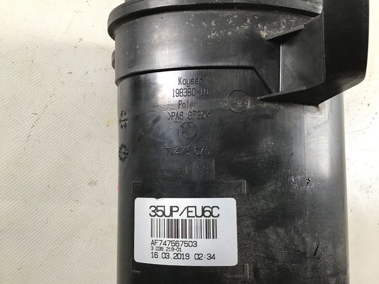Behälter Aktivkohle TOYOTA Supra (DB) 3.0 GR  250 kW  340 PS (03.2019-> )