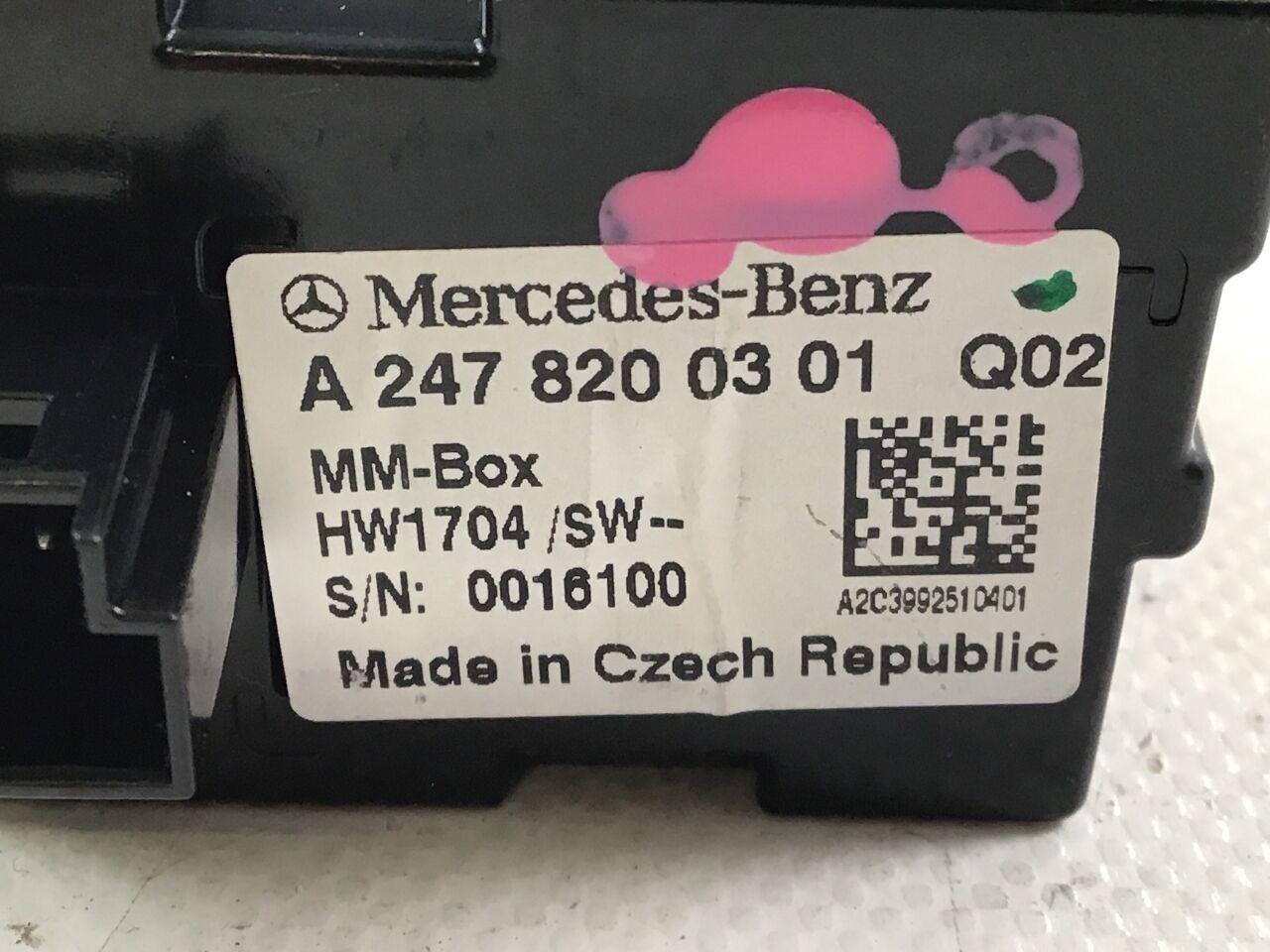 Media socket MERCEDES-BENZ A-Klasse (W177) A 250  165 kW  224 PS (03.2018-> )