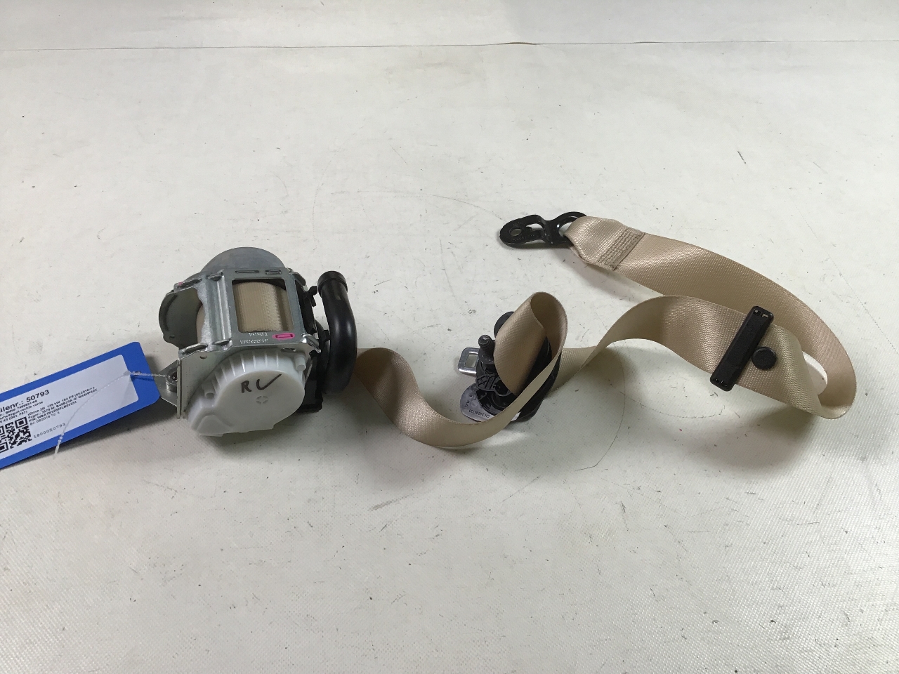 Sicherheitsgurt rechts vorne BMW X3 (G01, F97) xDrive 20i  135 kW  184 PS (12.2017-> ) Sicherheitsgurt rechts vorne BMW X3 (G01, F97) xDrive 20i  135 kW  184 PS (12.2017-> )