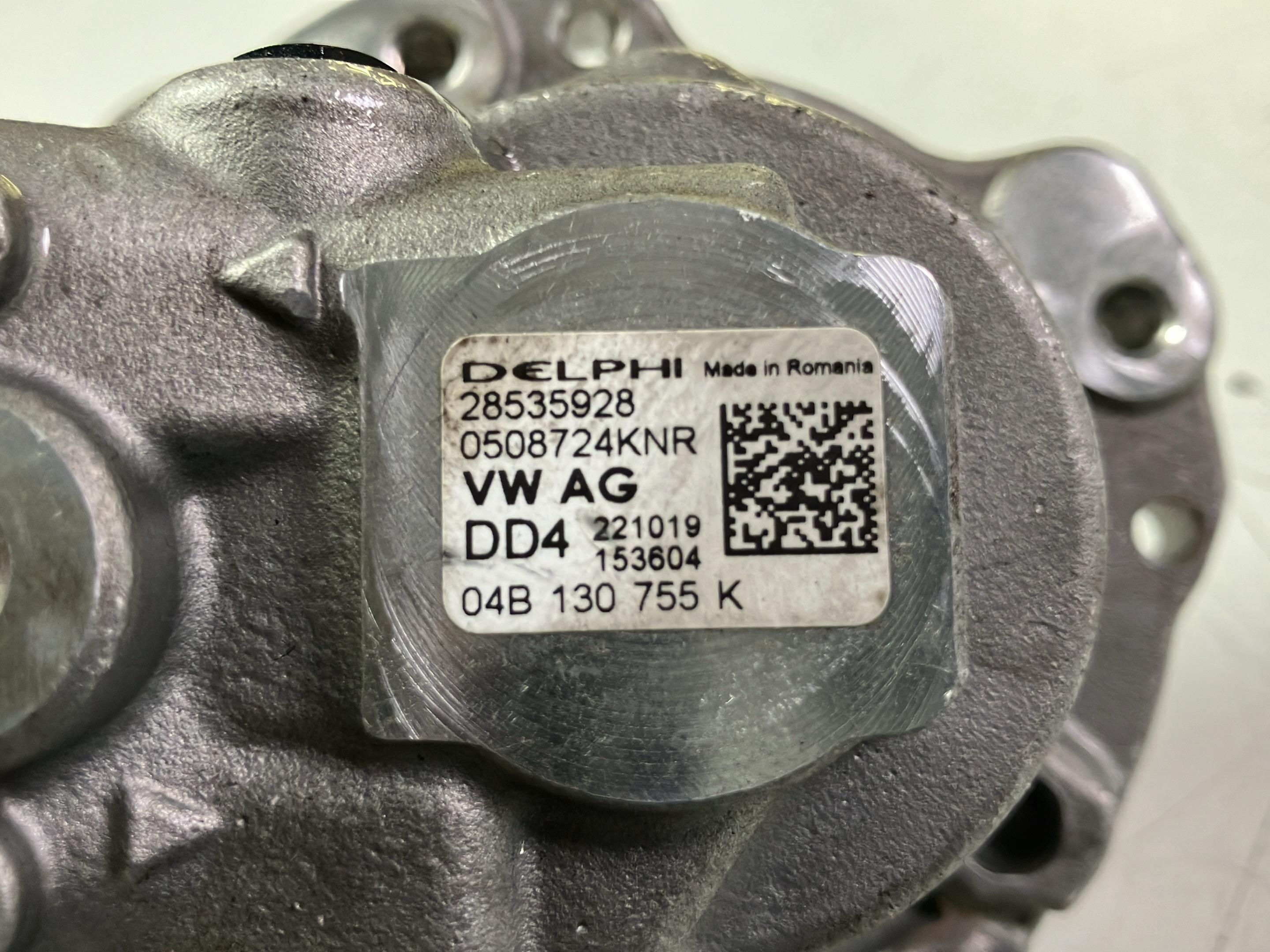 Pompă de înaltă presiune VW Crafter Fahrgestell (SZ) 1.6 TDI  85 kW  115 PS (11.2016-> )