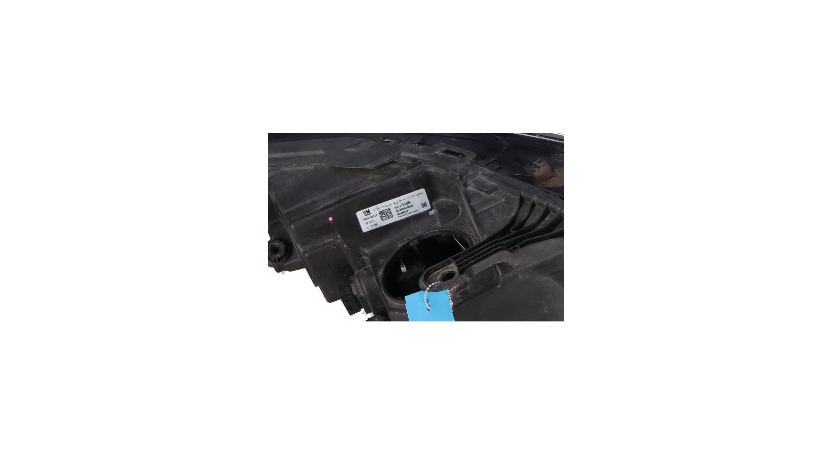 Headlight left OPEL Astra K Sports Tourer (B16) 1.2 Turbo  81 kW  110 PS (08.2019-> )