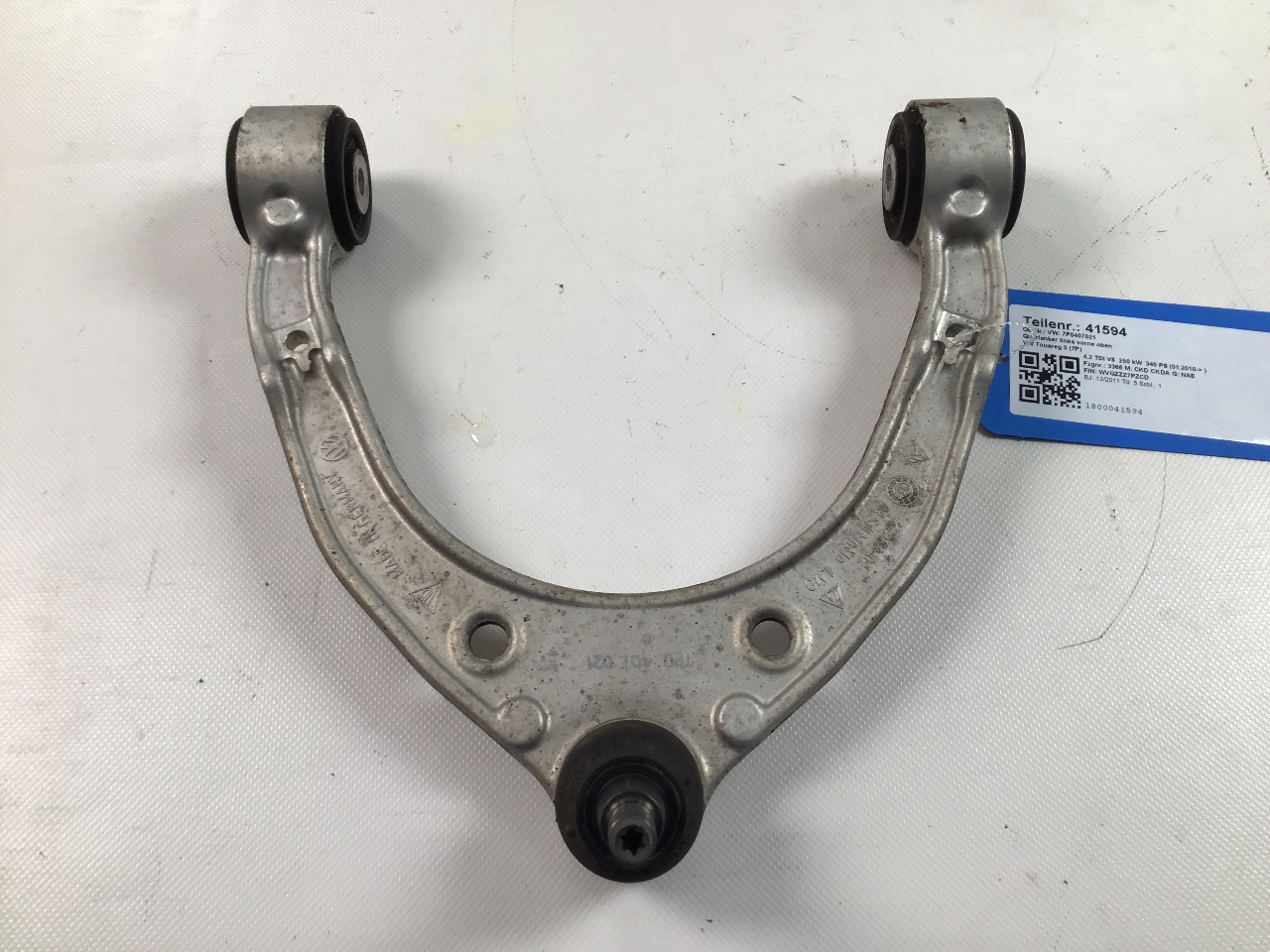 Querlenker links vorne oben VW Touareg II (7P) 4.2 TDI V8  250 kW  340 PS (01.2010-03.2018)