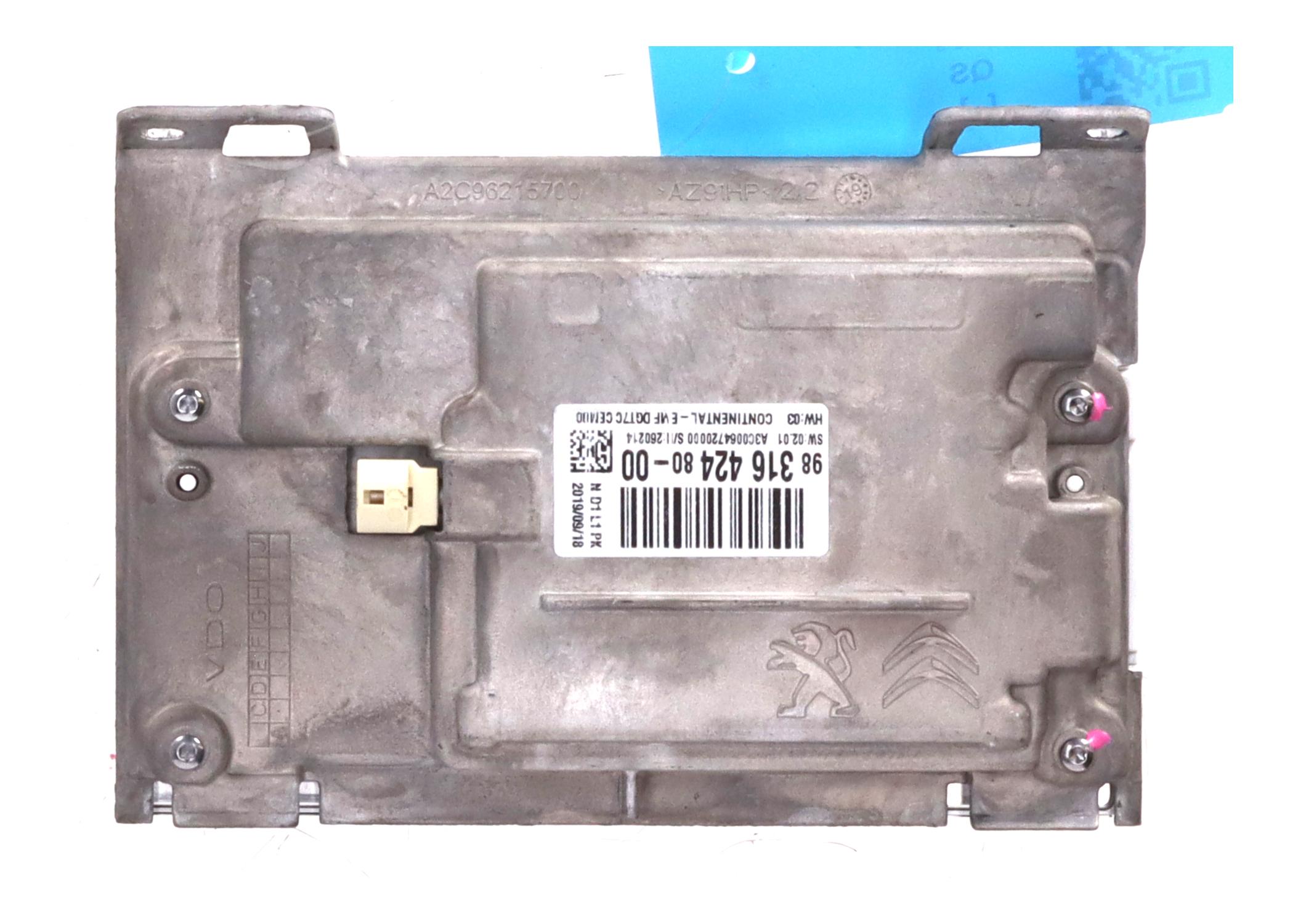 Display PEUGEOT 2008 II (UD, US, UY, UK) 1.2 PureTech 130  96 kW  130 PS (08.2019-> )