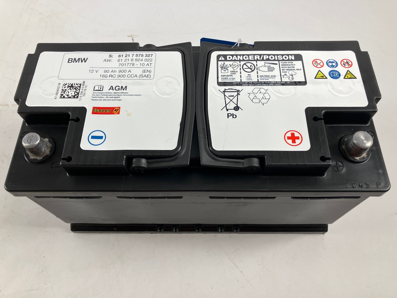 Batterie BMW 1er (F20) 116d  85 kW  116 PS (03.2015-> ) Batterie BMW 1er (F20) 116d  85 kW  116 PS (03.2015-> )