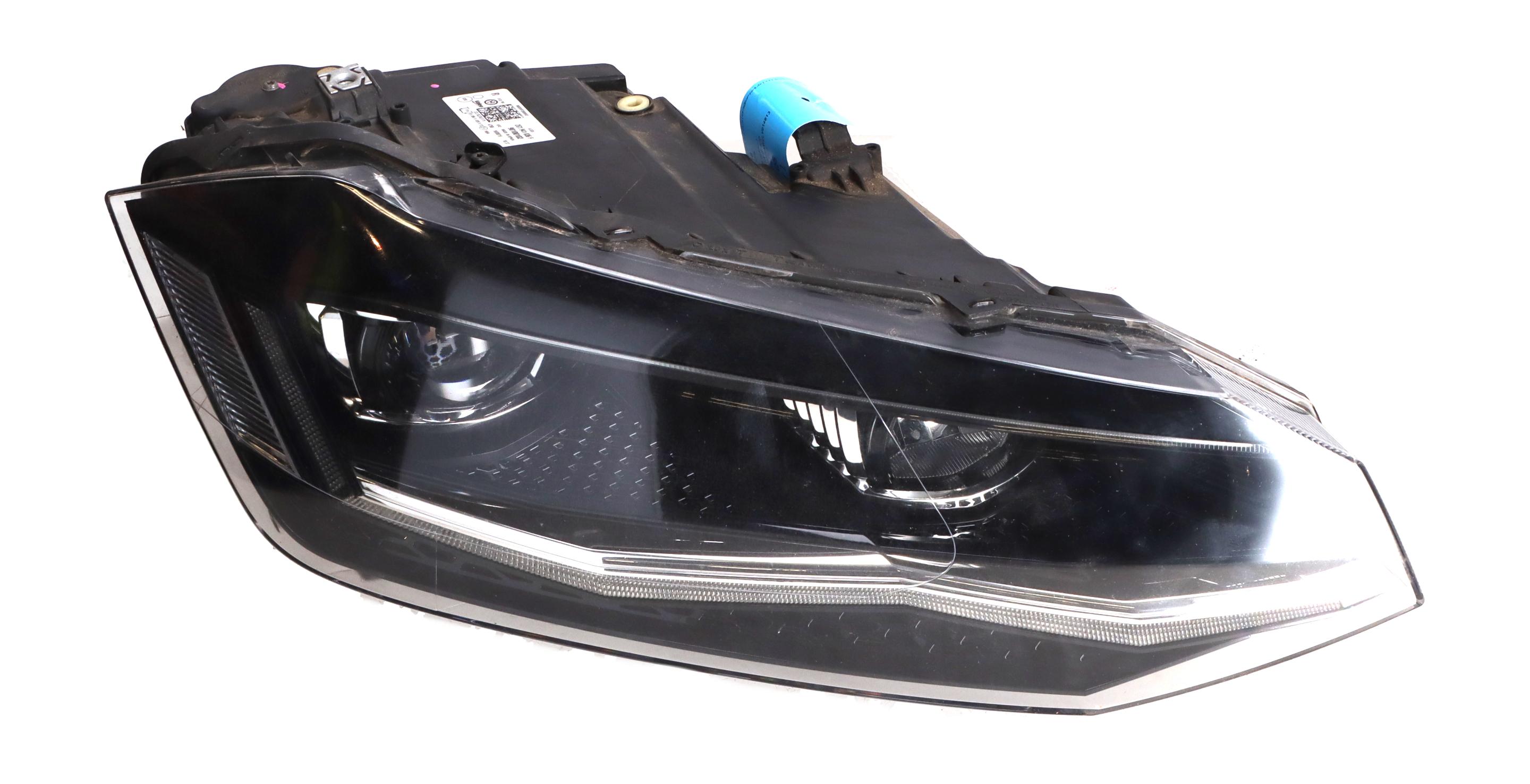Headlight right VW Polo VI (AW) 1.0 TSI  70 kW  95 PS (06.2017-> )