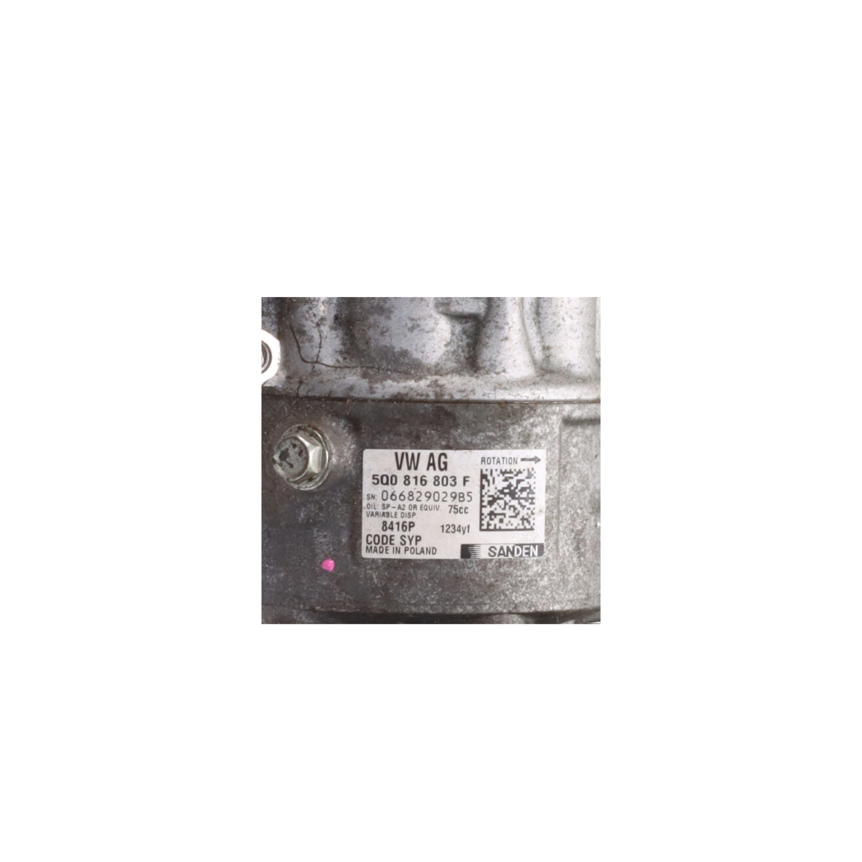 Klimakompressor VW Taigo (CS1) 40 TFSI quattro  140 kW  190 PS (04.2021-> )