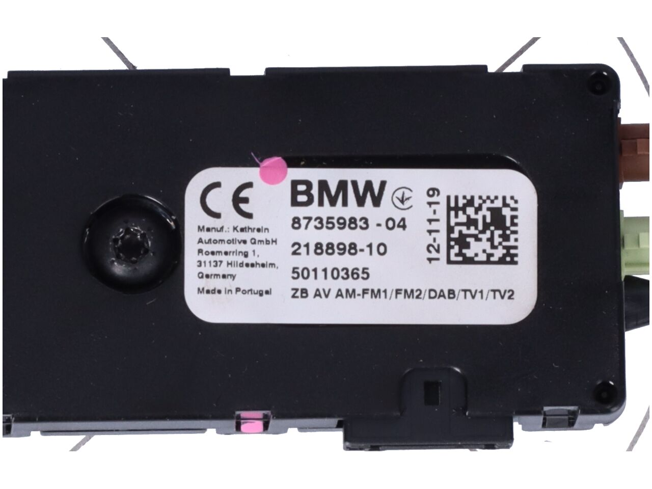 Antenneversterker BMW 7er (G11, G12) M760Li xDrive  448 kW  610 PS (12.2016-02.2019)
