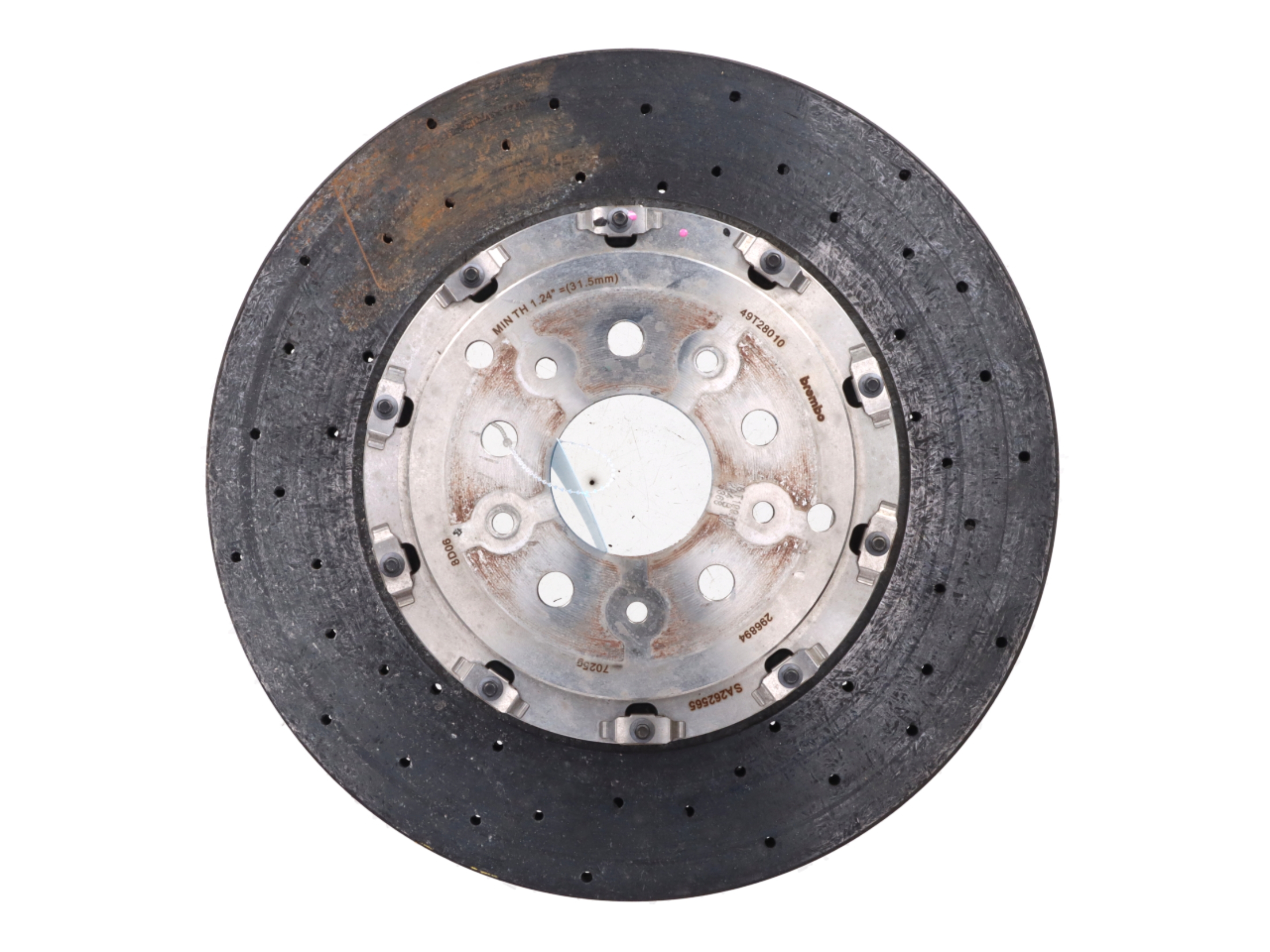 Brake disk left rear FERRARI GTC4 Lusso 3.9 T  449 kW  610 PS (10.2016-> )