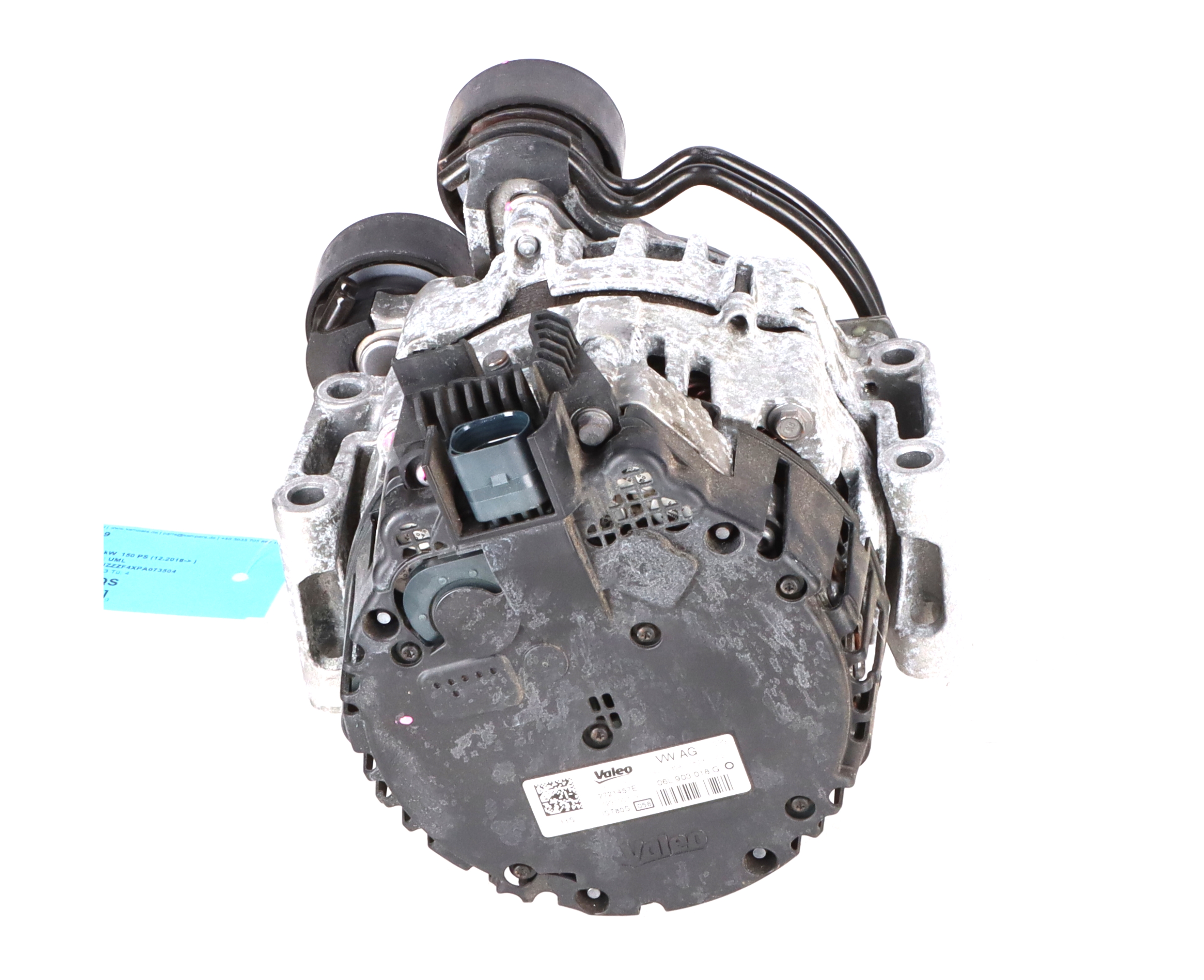 Alternator AUDI A4 (8W, B9) 35 TFSI Mild Hybrid  110 kW  150 PS (12.2018-> )