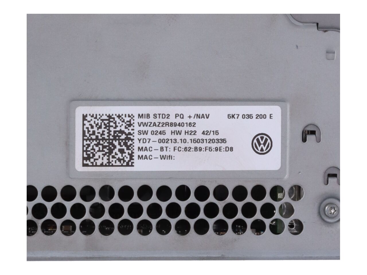 Radio VW Scirocco III (13) 1.4 TSI  92 kW  125 PS (11.2013-11.2017)