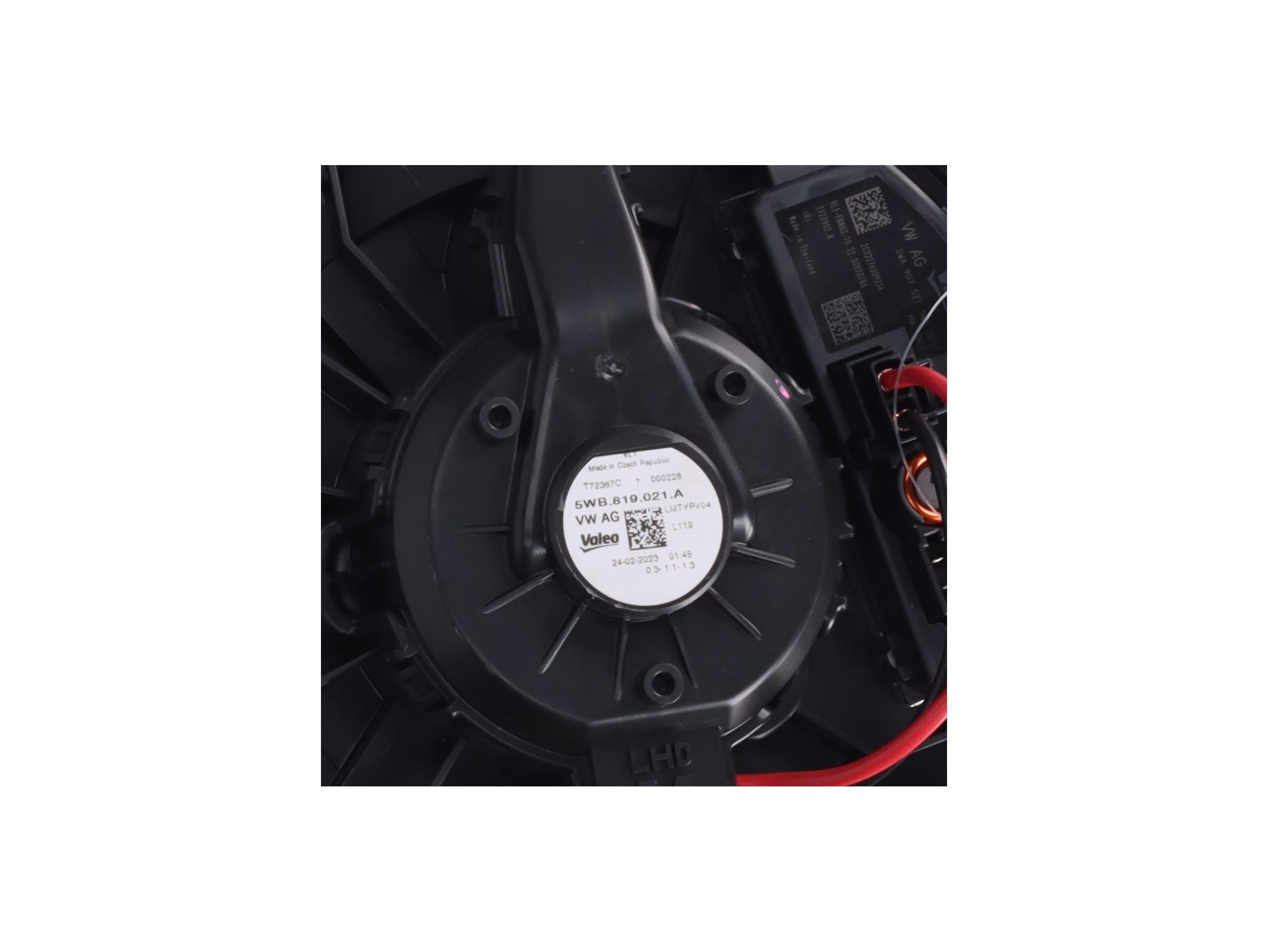 Ventilator de încălzire VW Transporter T7 Multivan 1.5 TSI  100 kW  136 PS (10.2021-> )