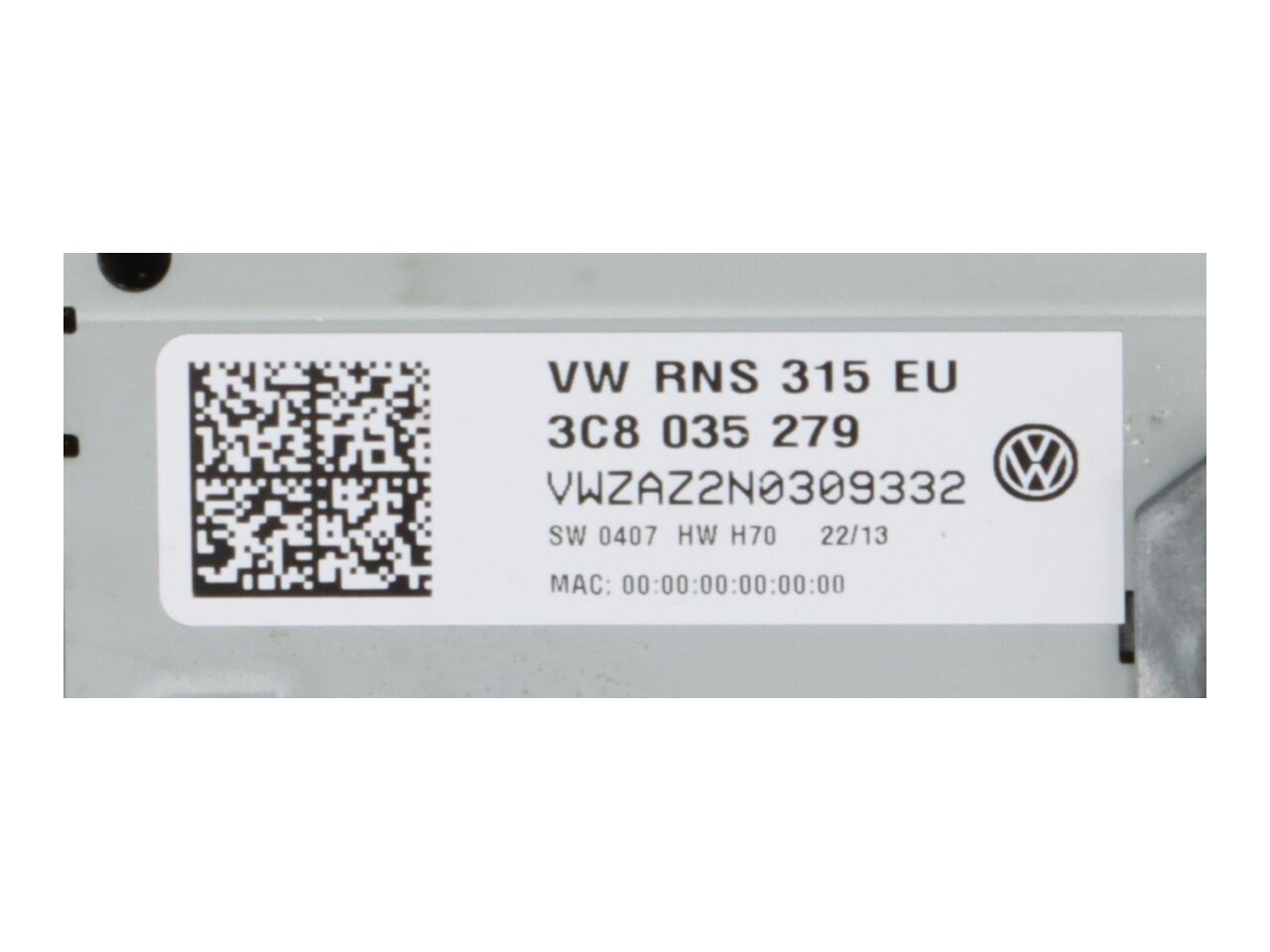 Radio VW Tiguan I (5N) 2.0 TDI 4motion  130 kW  177 PS (11.2012-07.2018)