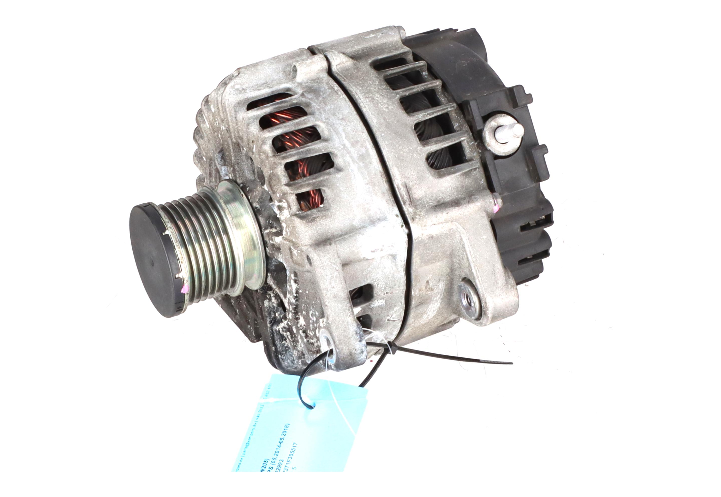 Alternator MERCEDES-BENZ C-Klasse (W205) C 200 BLUETEC  100 kW  136 PS (05.2014-05.2018)
