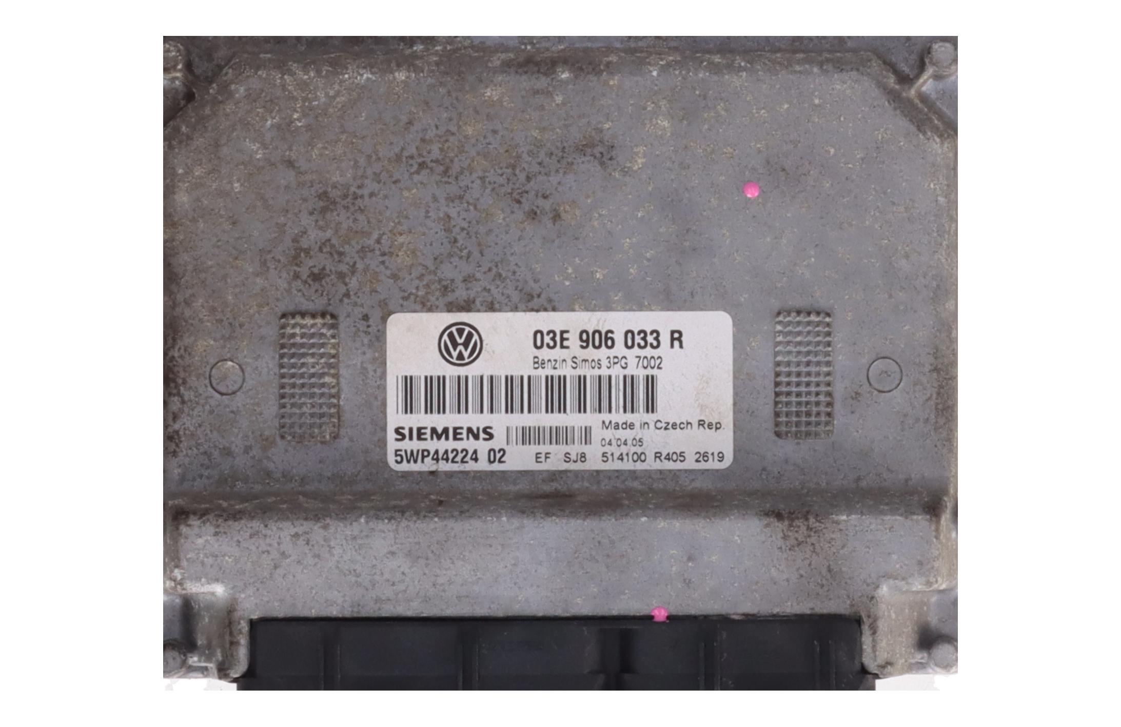 Control unit for engine VW Polo IV (9N, 9A) 1.2  47 kW  64 PS (10.2001-07.2007)
