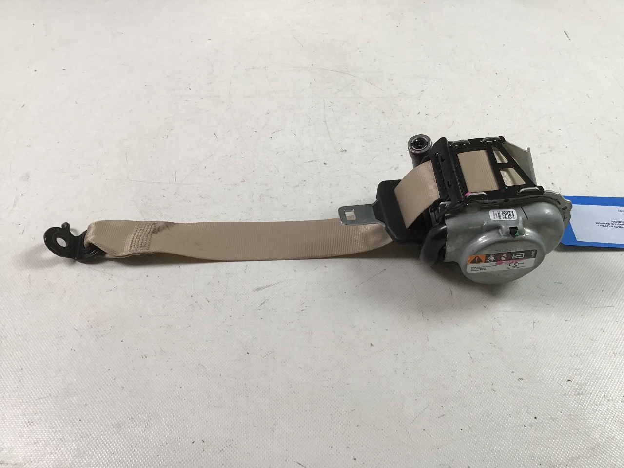 Sicherheitsgurt rechts hinten BMW X3 (G01, F97) xDrive 20i  135 kW  184 PS (12.2017-> ) Sicherheitsgurt rechts hinten BMW X3 (G01, F97) xDrive 20i  135 kW  184 PS (12.2017-> )