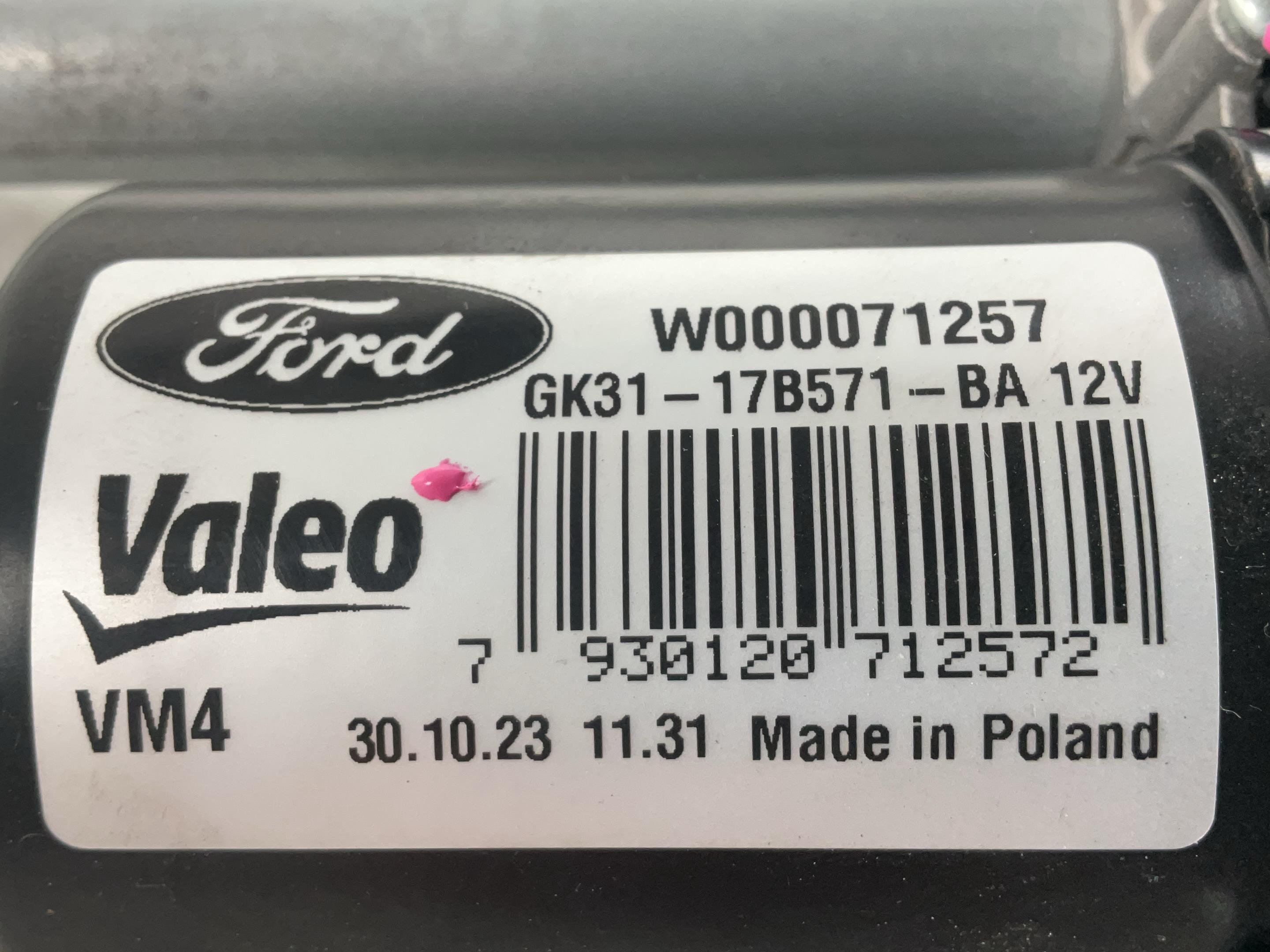 Motorul ștergătorului faţă FORD Transit V363 Pritsche/Fahrgestell (FED, FFD) 2.0 EcoBlue  121 kW  165 PS (07.2023-> )