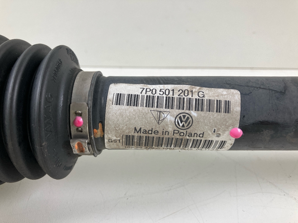 Drive shaft left rear VW Touareg II (7P) 3.0 TDI V6  176 kW  239 PS (01.2010-03.2018)