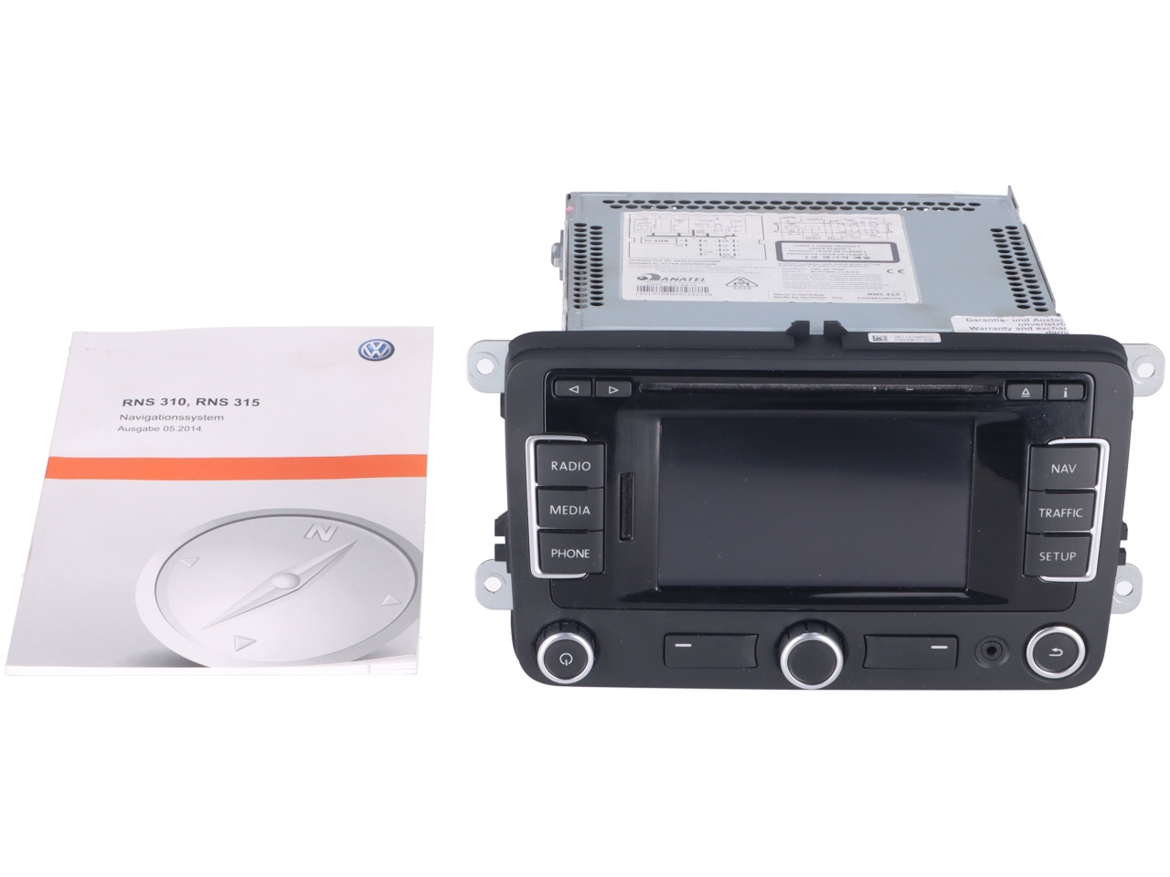 Headunit (Multimedia) VW Sharan (7N) 2.0 TDI  130 kW  177 PS (01.2013-> )