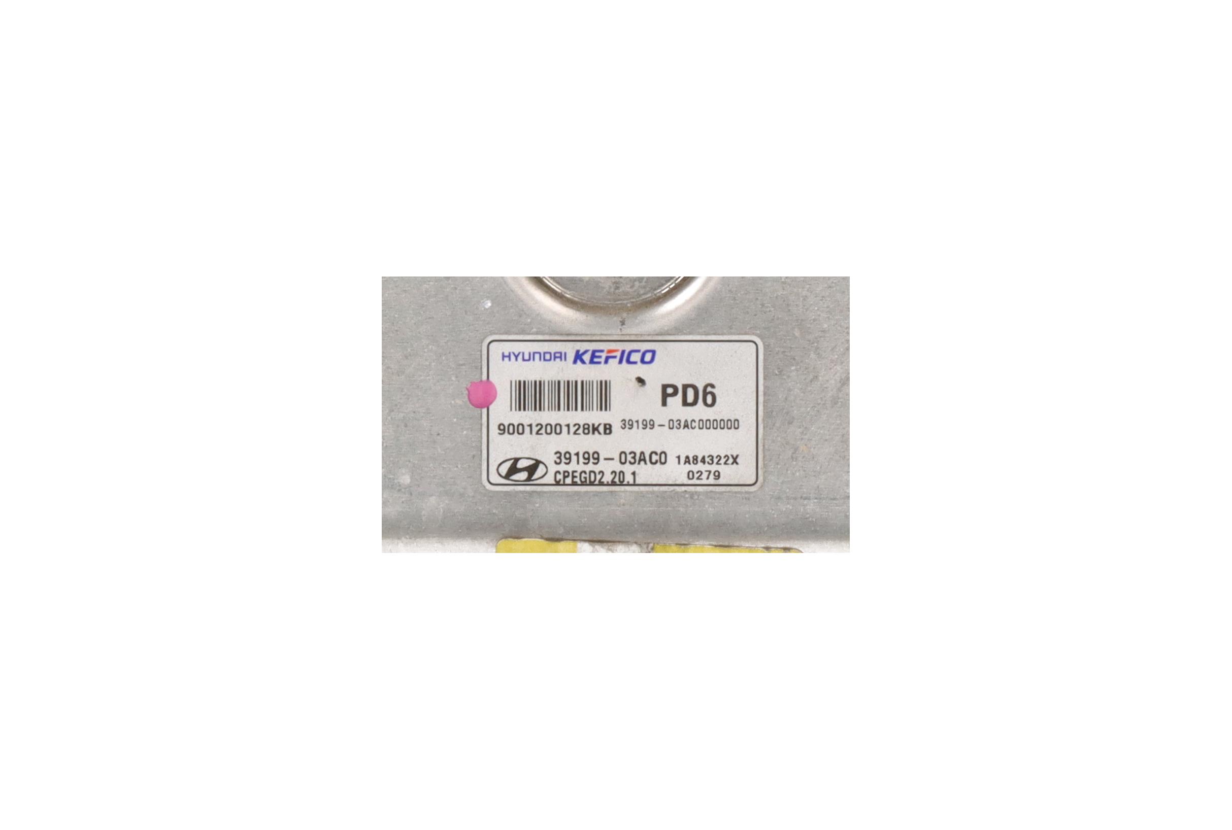 Control unit for engine HYUNDAI i30 III Fastback (PDE, PDEN) 1.4 T-GDI  103 kW  140 PS (06.2017-> )