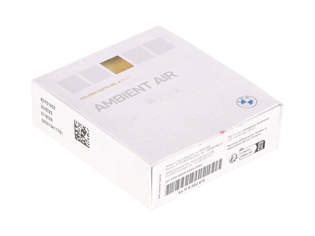 Ambient Air Duftkonzept BMW X7 (G07) xDrive 40d Mild-Hybrid  259 kW  352 PS (07.2022-> ) Ambient Air Duftkonzept BMW X7 (G07) xDrive 40d Mild-Hybrid  259 kW  352 PS (07.2022-> )