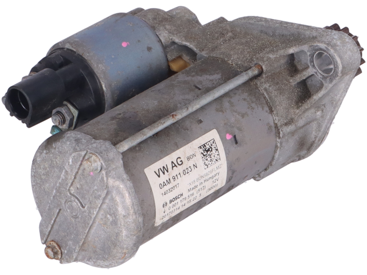 Startmotor AUDI A3 Limousine (8V) 1.4 TFSI  110 kW  150 PS (05.2014-> ) Startmotor AUDI A3 Limousine (8V) 1.4 TFSI  110 kW  150 PS (05.2014-> )