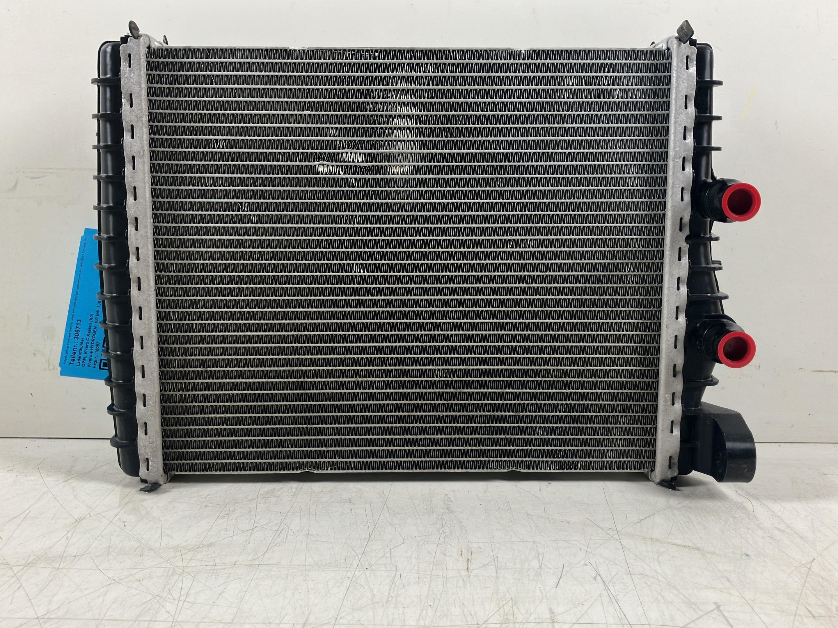 Echangeur d'air de suralimentation OPEL Vivaro C Kasten (K0) Vivaro-e HYDROGEN  100 kW  136 PS (10.2024-> )