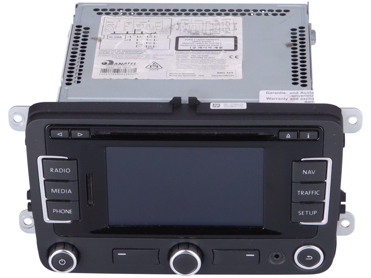 Headunit (Multimedia) VW Polo V (6R, 6C) 1.6 TDI  77 kW  105 PS (06.2009-> )