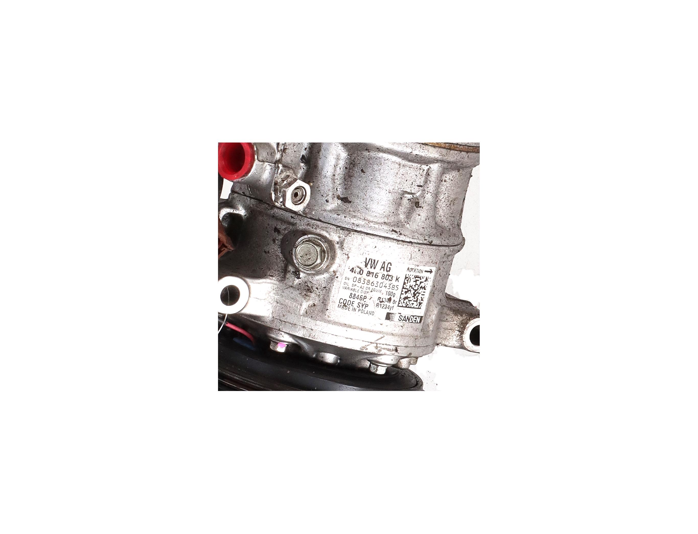 Air conditioning compressor AUDI A6 Avant (4A, C8) 40 TDI Mild Hybrid  150 kW  204 PS (05.2018-> )