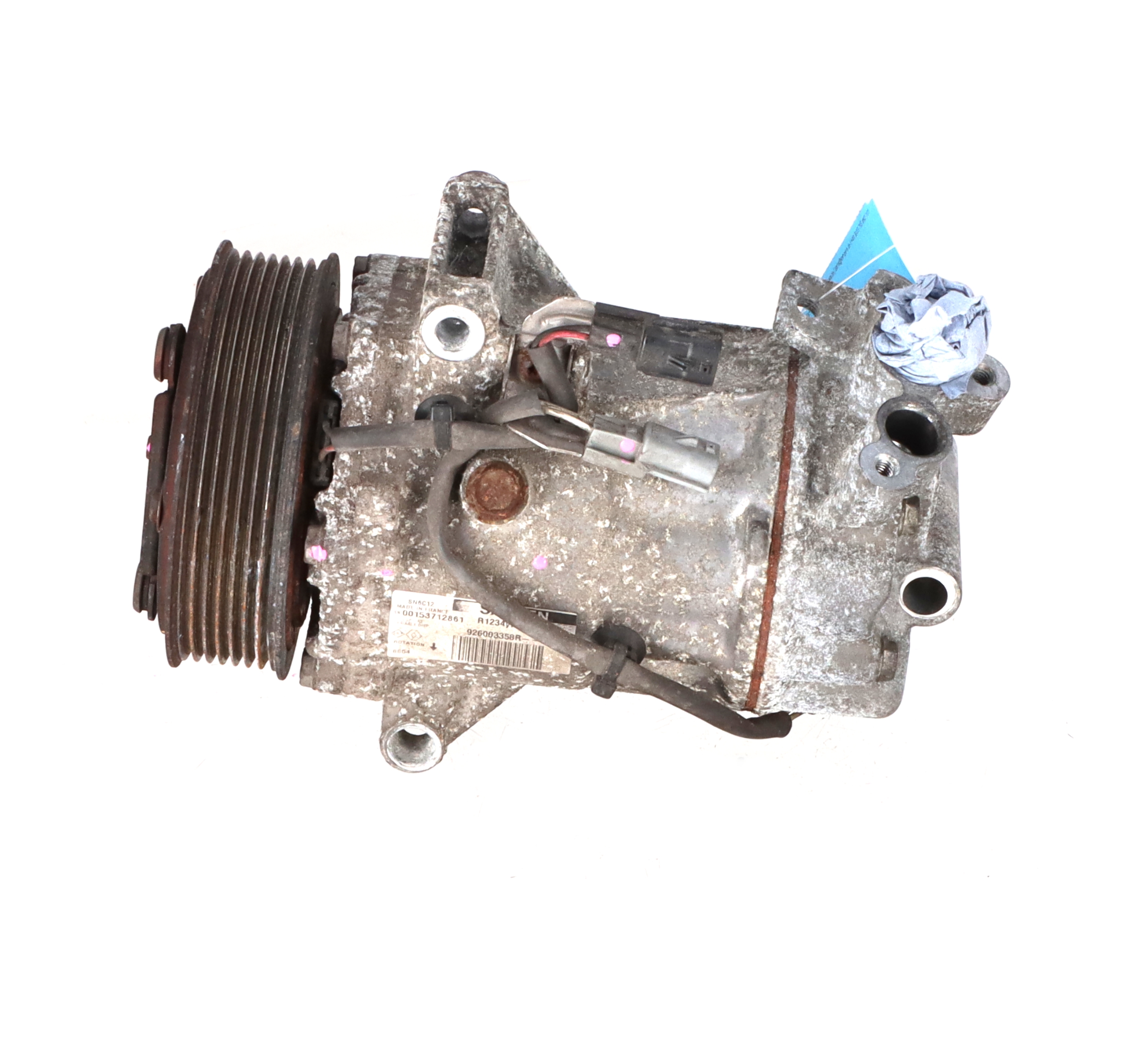 Air conditioning compressor RENAULT Clio IV Kasten/Schrägheck (BH) 0.9 TCe 90  66 kW  90 PS (01.2014-> )