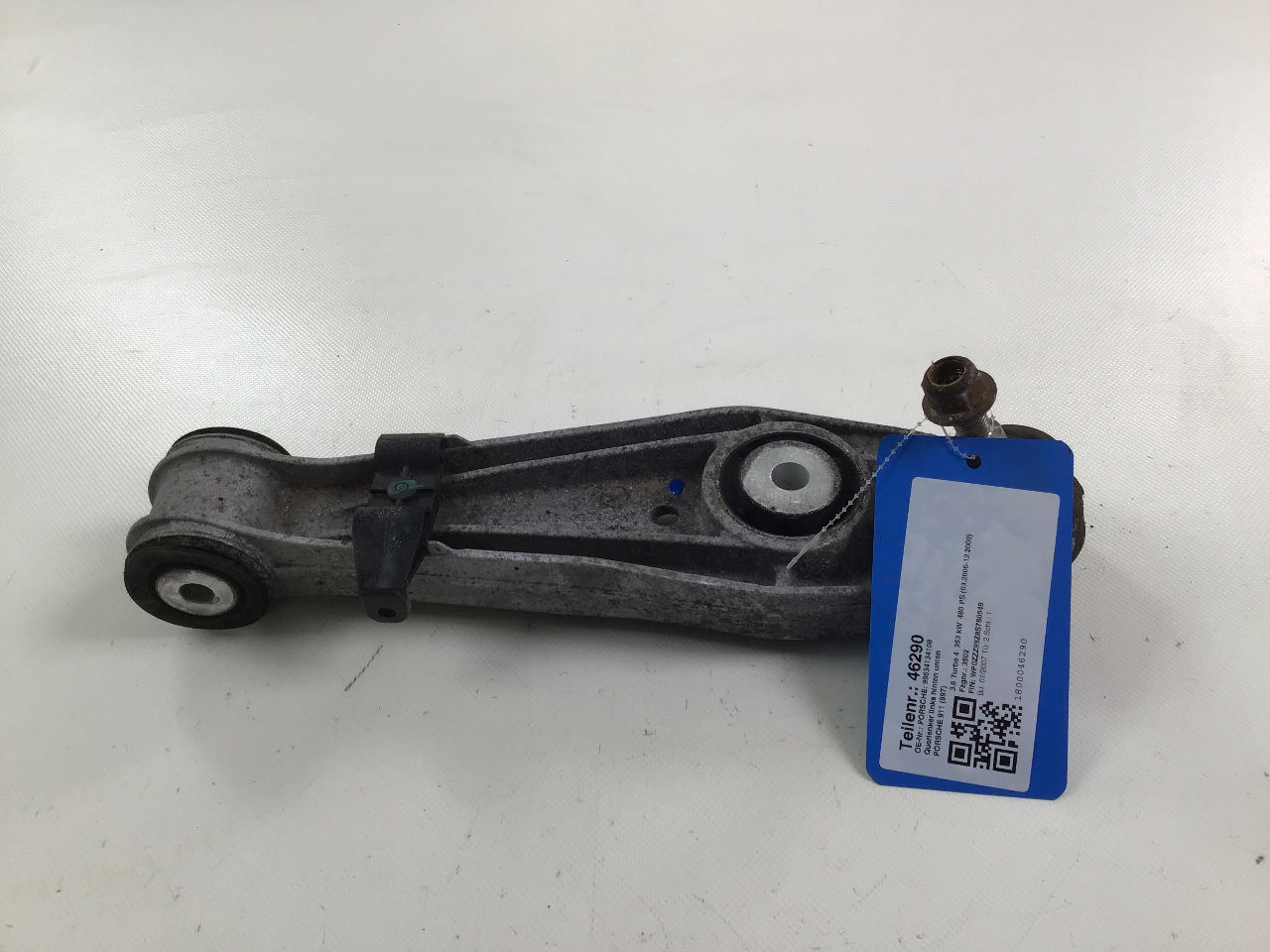 Querlenker links hinten unten PORSCHE 911 (997) 3.6 Turbo 4  353 kW  480 PS (03.2006-12.2009) Querlenker links hinten unten PORSCHE 911 (997) 3.6 Turbo 4  353 kW  480 PS (03.2006-12.2009)