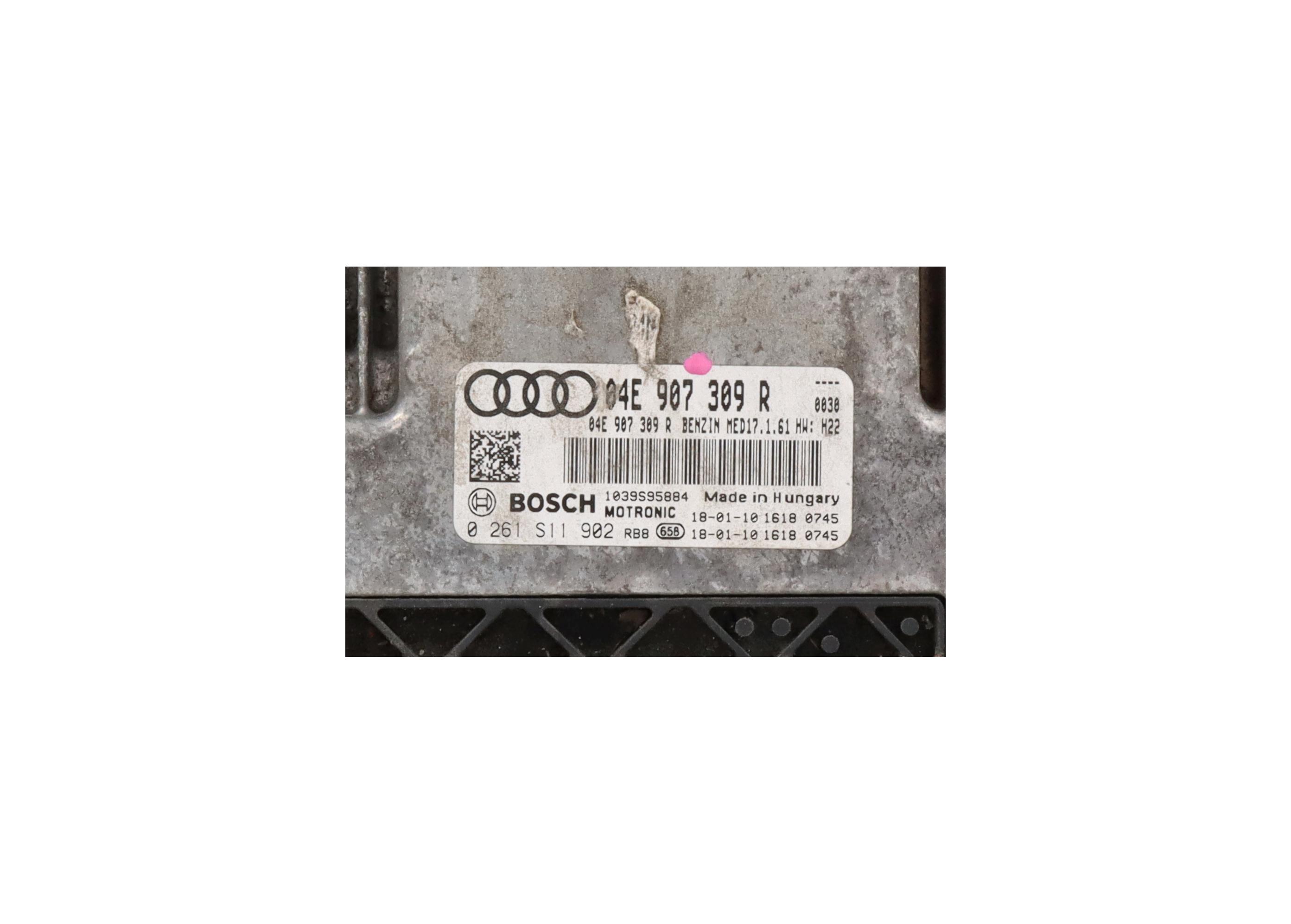 Unitate de comandă a motorului AUDI A4 (8W, B9) 1.4 TFSI  110 kW  150 PS (08.2015-> )