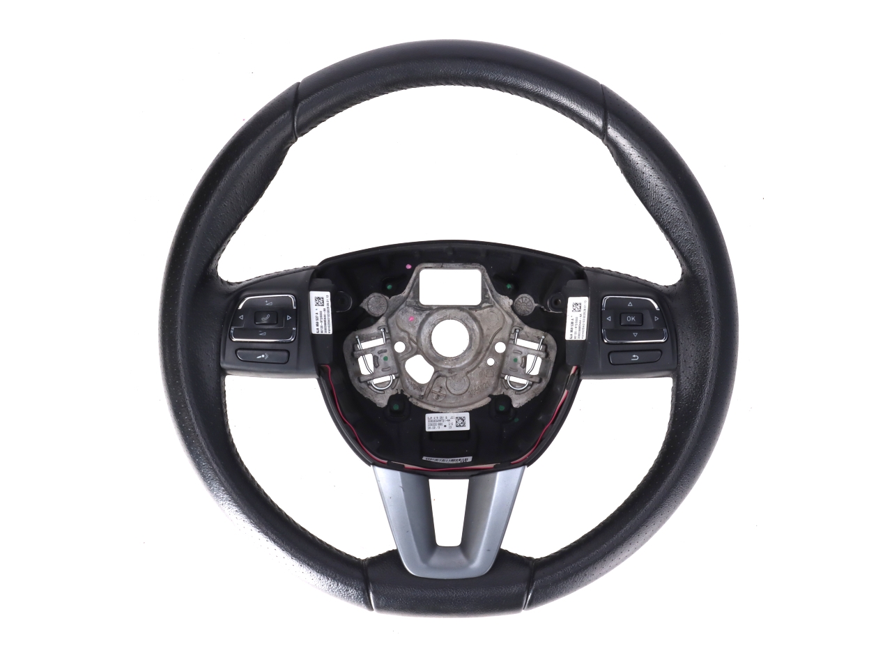 Steering wheel SEAT Toledo IV (KG) 1.2 TSI  77 kW  105 PS (07.2012-06.2015) Steering wheel SEAT Toledo IV (KG) 1.2 TSI  77 kW  105 PS (07.2012-06.2015)