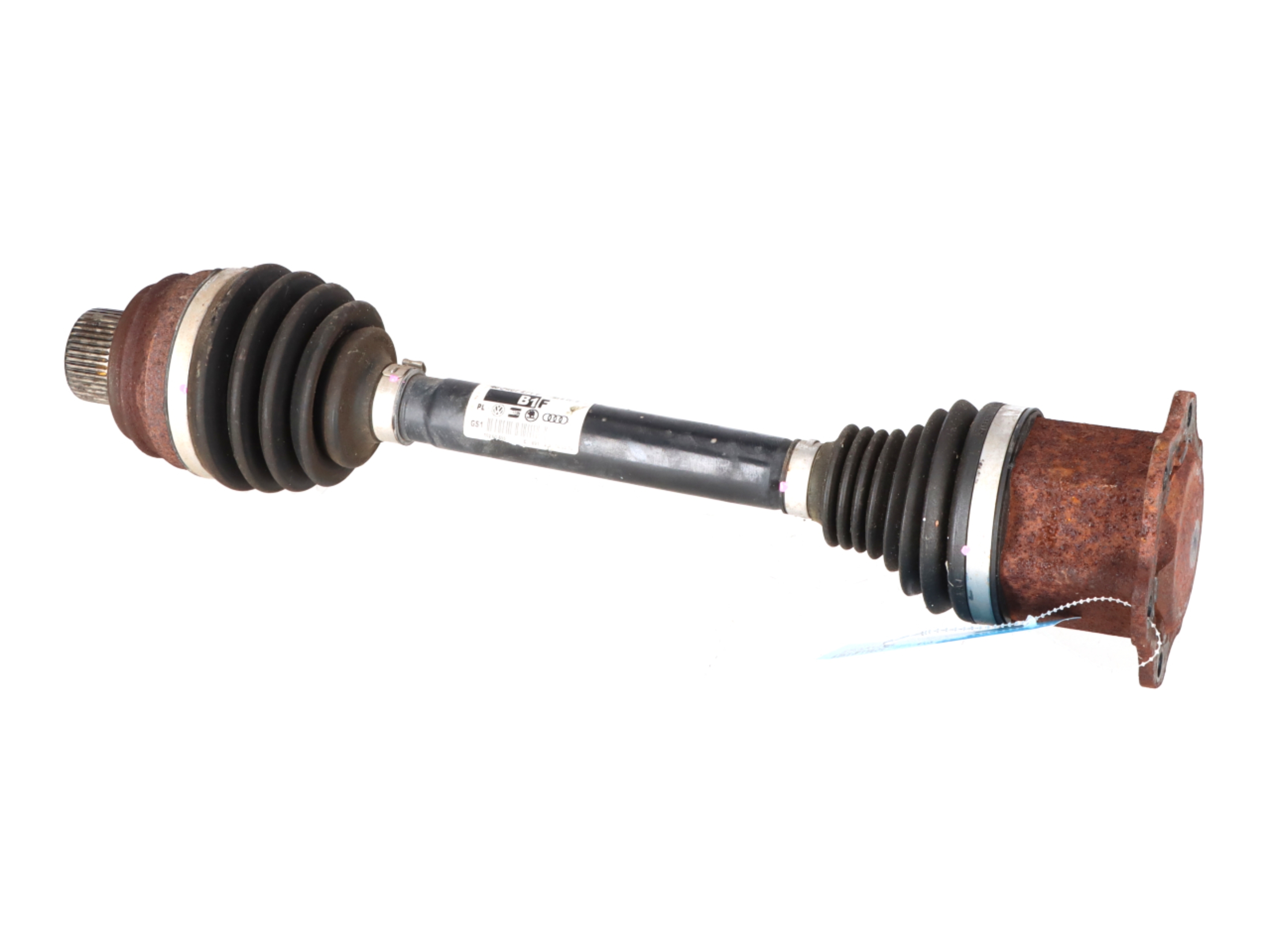 Drive shaft left front AUDI A8 (4H) 3.0 TDI quattro  190 kW  258 PS (10.2013-01.2018)