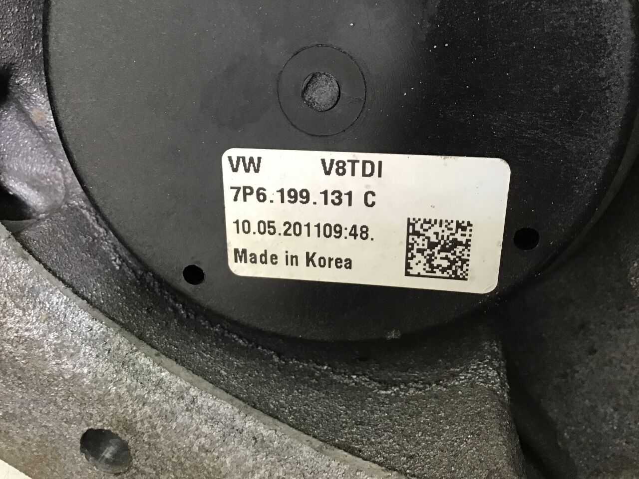 Motorträger VW Touareg II (7P) 4.2 TDI V8  250 kW  340 PS (01.2010-03.2018)