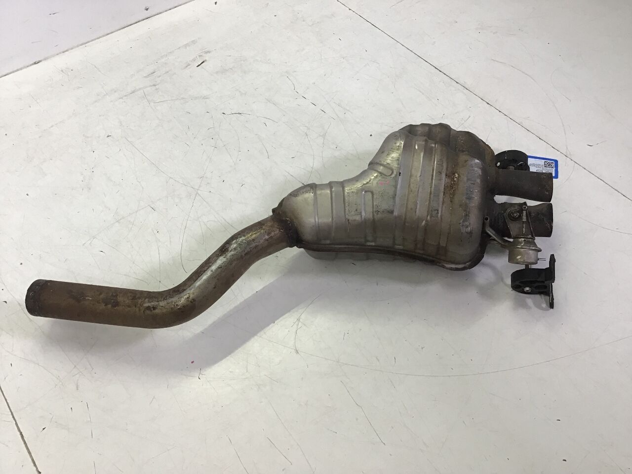 Exhaust system rear BENTLEY Continental Coupe (3W) 6.0  412 kW  560 PS (06.2003-12.2011)