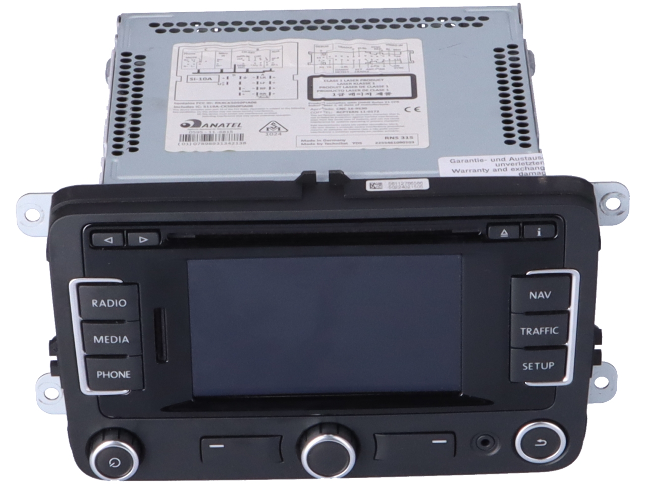 Headunit (Multimedia) VW Sharan (7N) 2.0 TDI  103 kW  140 PS (05.2010-> )