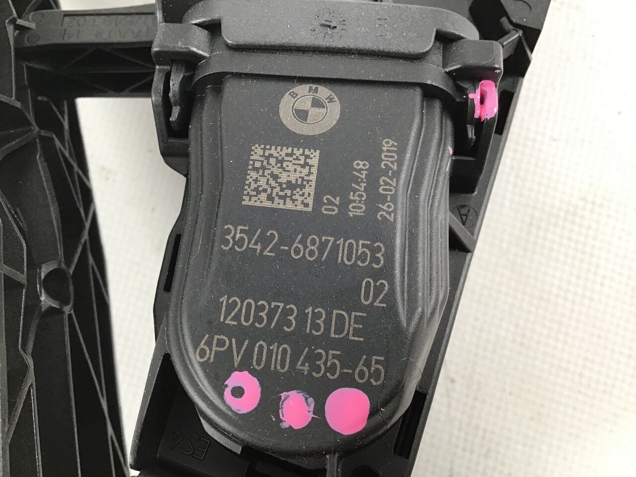 Gas pedal TOYOTA Supra (DB) 3.0 GR  250 kW  340 PS (03.2019-> )