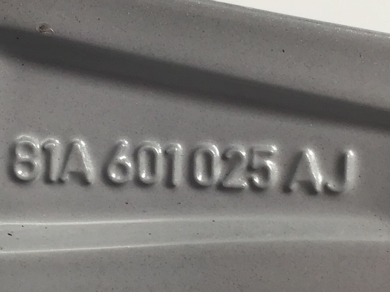 Alloy rim AUDI Q2 (GA) 30 TFSI  85 kW  115 PS (07.2018-> )