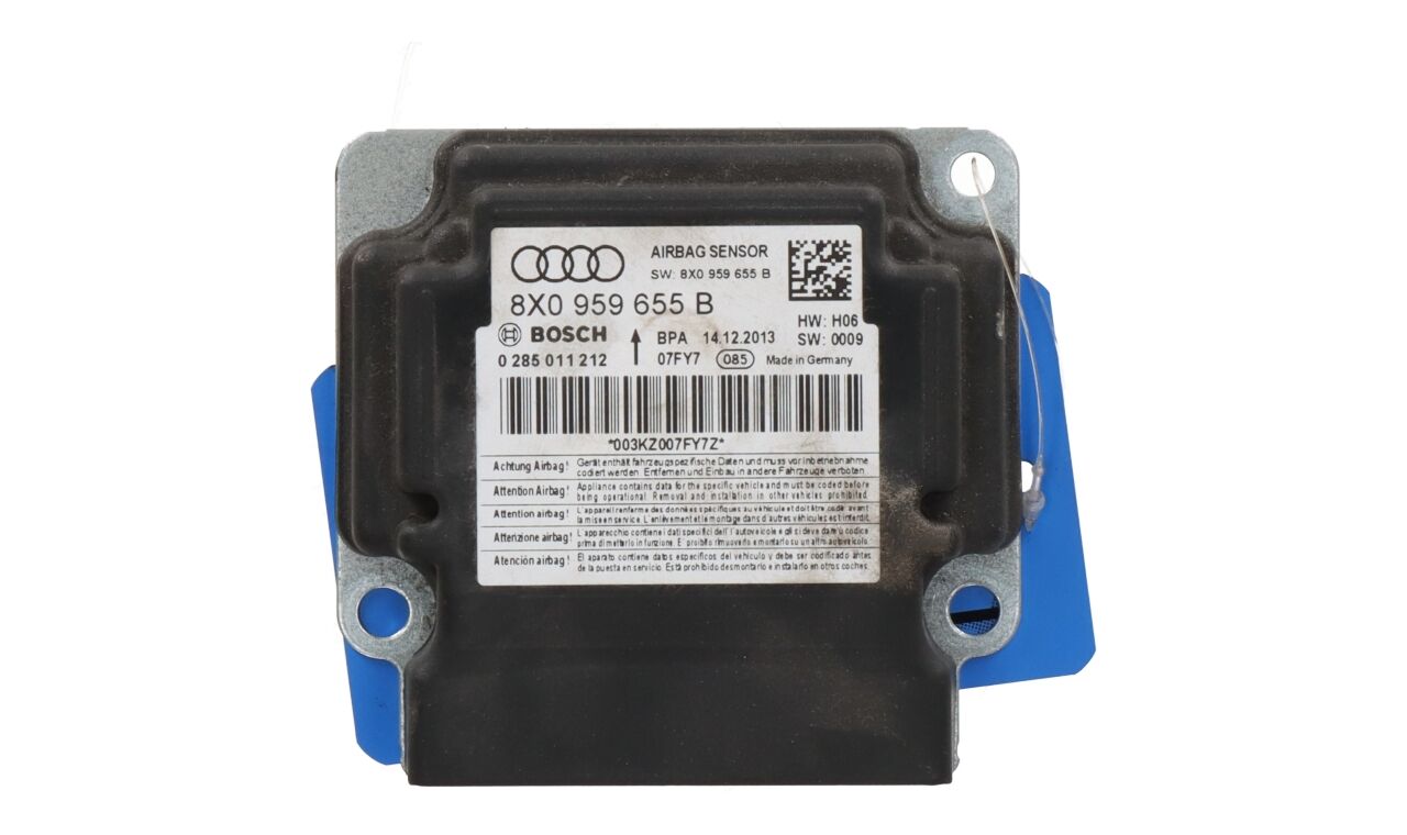 Control unit for Airbag AUDI A1 (8X) 1.2 TFSI  63 kW  86 PS (05.2010-04.2015)