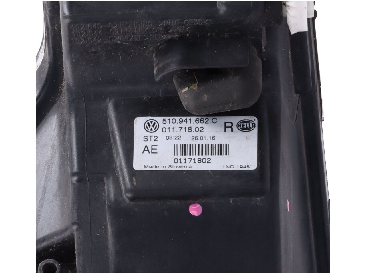 Mistlicht rechts VW Golf Sportsvan (AM) 1.6 TDI  81 kW  110 PS (02.2014-> )