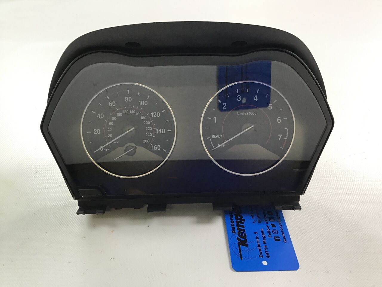 Tachometer BMW 1er (F21) M140i  250 kW  340 PS (10.2015-> )