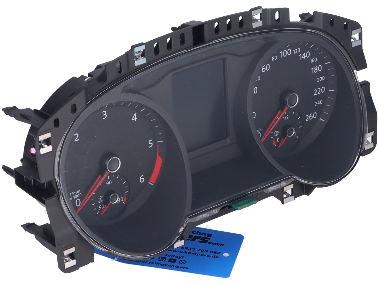 Speedometer VW Passat B8 (3G) 2.0 TSI 4motion  200 kW  272 PS (09.2018-> )