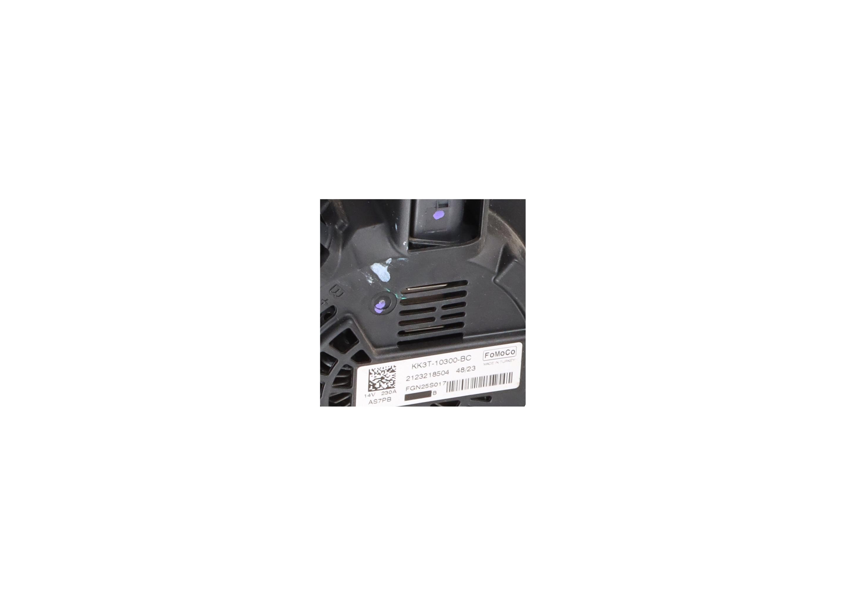 Alternator FORD USA Mustang Mach-E (CGW) EV 4x4  258 kW  351 PS (04.2021-> )