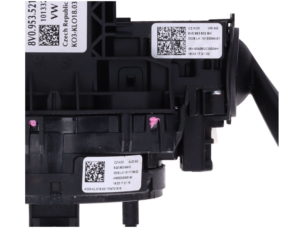 Steering column switch AUDI A3 Limousine (8V) 1.4 TFSI  110 kW  150 PS (05.2014-> )