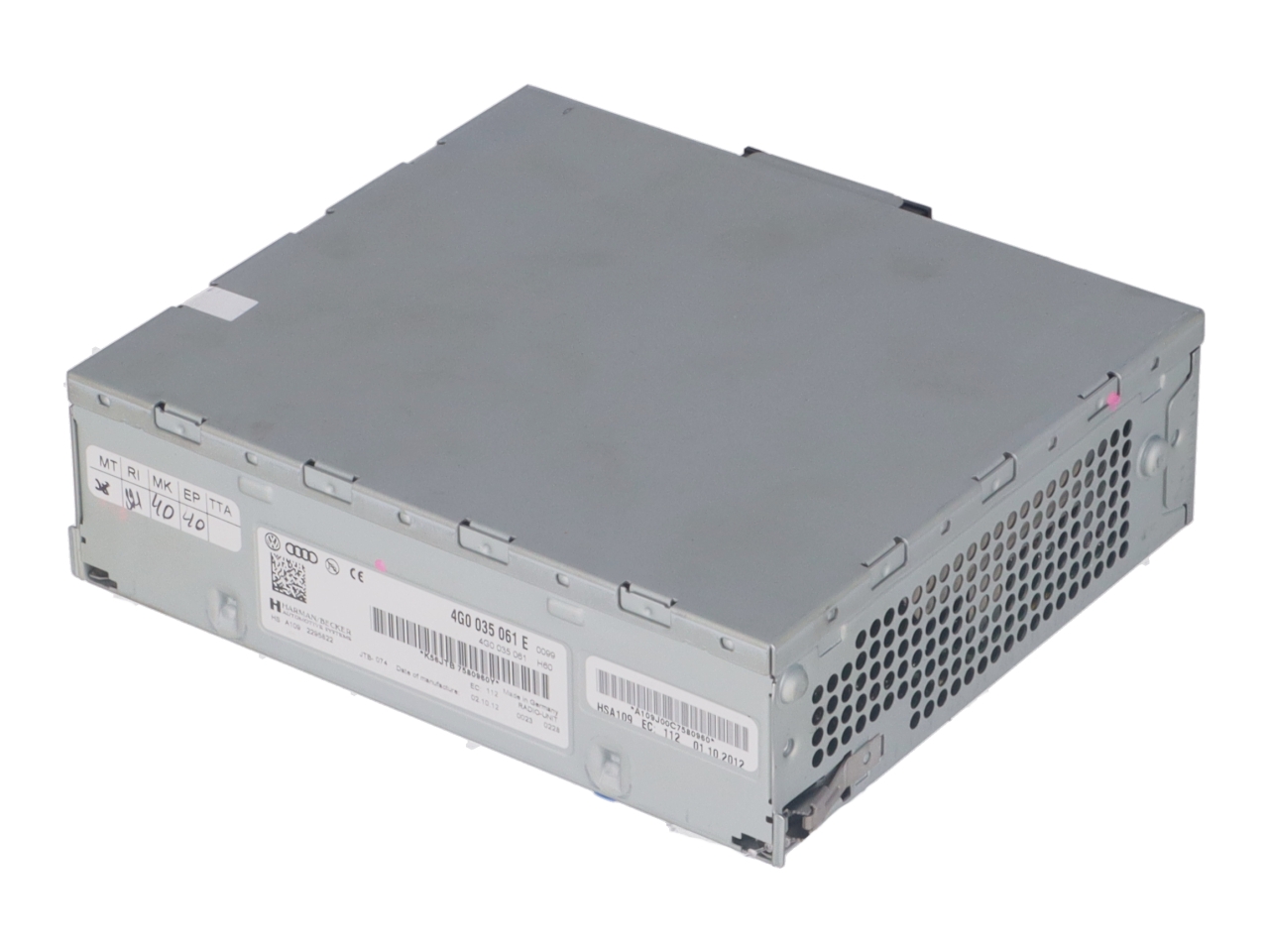 Radio VW Touareg II (7P) 4.2 TDI V8  250 kW  340 PS (01.2010-03.2018)