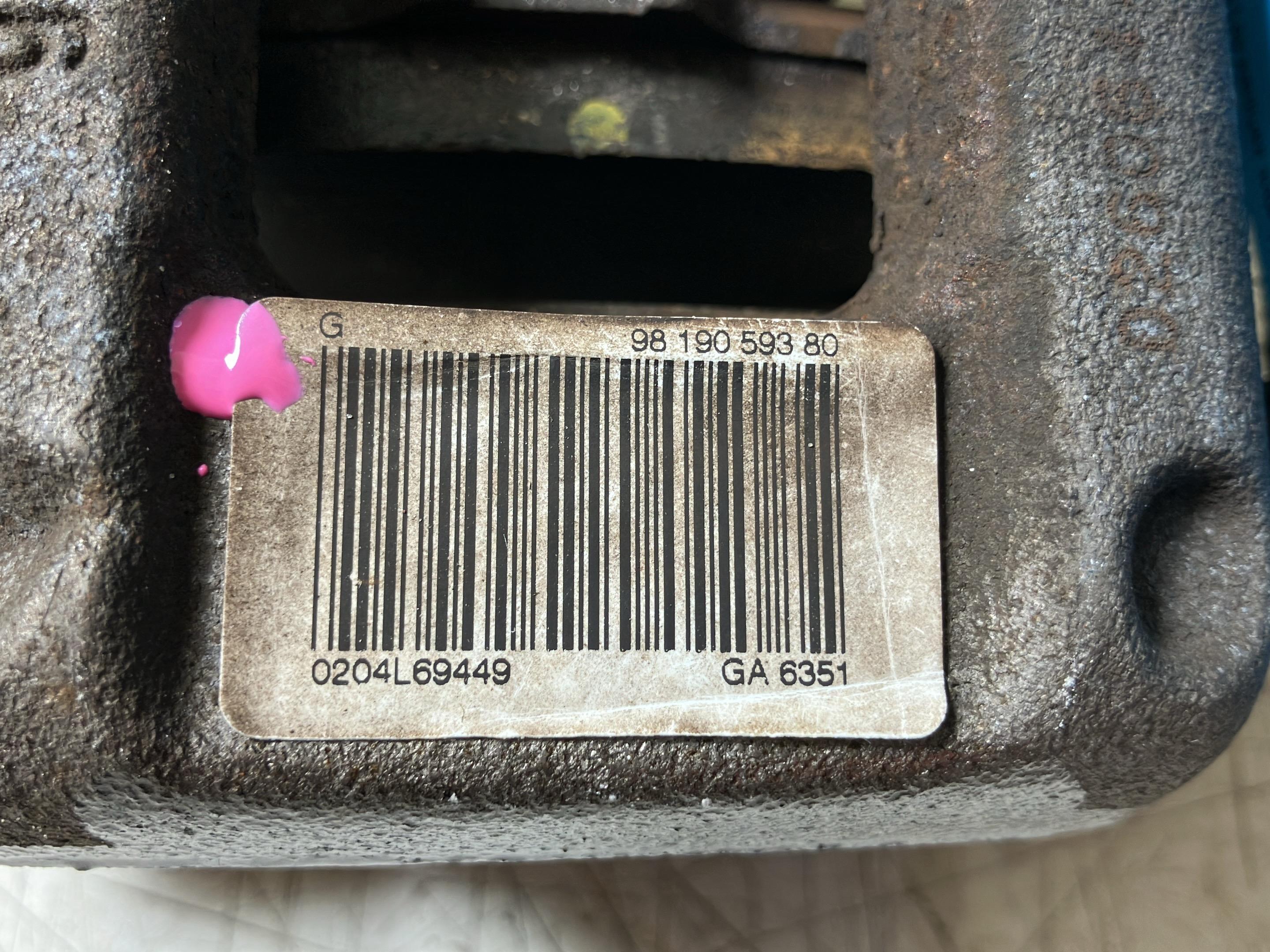 Bremssattel links hinten PEUGEOT Rifter 1.2 PureTech 110  81 kW  110 PS (09.2018-> )